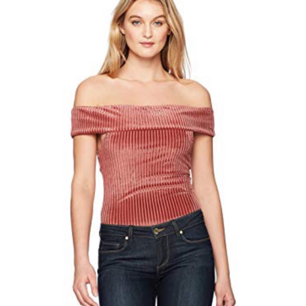 Off the shoulder body suit